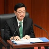 Trưởng Khu hành chính đặc biệt Hong Kong (Trung Quốc) Lý Gia Siêu. (Ảnh: AFP/TTXVN)