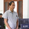 Bị cáo Nay Y Blang tại phiên tòa. (Ảnh: Tường Quân/TTXVN)
