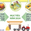 Năm 2024: Hà Nội đặt mục tiêu có 4 huyện đạt chuẩn nông thôn mới nâng cao