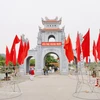 Đền Ông Hoàng Mười ở huyện Hưng Nguyên, tỉnh Nghệ An. (Nguồn: Đài phát thanh-Truyền hình Nghệ An)