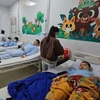 Bệnh nhân đang điều trị tại Bệnh viện Đa khoa Sài gòn-Nha Trang. (Ảnh: TTXVN phát)