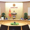 Thủ tướng Phạm Minh Chính chủ trì Phiên họp Chính phủ chuyên đề về xây dựng pháp luật tháng 3/2024. (Ảnh: Dương Giang/TTXVN)