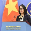 Người phát ngôn Bộ Ngoại giao Việt Nam Phạm Thu Hằng. (Ảnh: TTXVN phát)