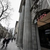 Trụ sở ngân hàng UBS tại thành phố Zurich, Thụy Sĩ. (Ảnh: AFP/TTXVN)