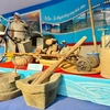 Nông cụ và các vật dụng dùng trong sinh hoạt, sản xuất của người dân Lý sơn ngày xưa. (Nguồn: báo Quảng Ngãi)