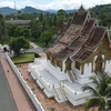 Cung điện Hoàng gia Luang Prabang ở tỉnh Luang Prabang, nơi thu hút đông đảo khách du lịch tới tham quan. (Ảnh: Đỗ Bá Thành/TTXVN)