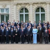 Đại biểu tham dự Hội nghị Hội đồng Bộ trưởng OECD 2024 chụp ảnh lưu niệm. (Ảnh: Thu Hà/TTXVN)