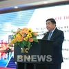 Bộ trưởng Bộ Kế hoạch và Đầu tư Nguyễn Chí Dũng phát biểu tại Hội nghị. (Nguồn: MPI)