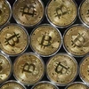 Đồng tiền kỹ thuật số Bitcoin. (Ảnh: AFP/TTXVN)