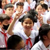 Học sinh Thành phố Hồ Chí Minh. (Ảnh: Hồng Đạt/TTXVN)