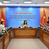 Thứ trưởng Bộ Ngoại giao, Chủ nhiệm Ủy ban Nhà nước về người Việt Nam ở nước ngoài Lê Thị Thu Hằng phát biểu. (Ảnh: TTXVN phát)