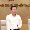 Bộ trưởng Bộ Thông tin và Truyền thông Nguyễn Mạnh Hùng. (Ảnh: Phạm Kiên/TTXVN)