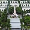 Nghĩa trang Liệt sỹ Quốc gia Vị Xuyên, tỉnh Hà Giang. (Ảnh: Hoàng Hiếu/TTXVN)
