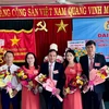 Đại hội Chi bộ cơ sở Công ty cổ phần in phát hành sách & thiết bị trường học Quảng Nam. (Ảnh: TTXVN phát)