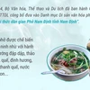 Phở Nam Định trở thành Di sản Văn hóa Phi vật thể Quốc gia