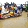 Hà Nội: Người dân ở xã Trung Giã của huyện Sóc Sơn chìm trong nước lũ 