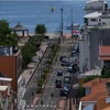 Một con phố ở Fort-de-France, trên đảo Martinique thuộc Pháp ở vùng Caribe vào ngày 25/9/2024. (Nguồn: AFP)