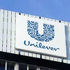 Biển hiệu của Unilever Plc tại trụ sở công ty ở Rotterdam, Hà Lan, ngày 8/2/2022. (Nguồn: Getty Images)