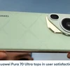 Mẫu điện thoại Pura 70 Ultra của Huawei . (Nguồn: huaweicentral)