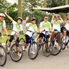 Giới trẻ hưởng ứng chương trình đạp xe gây quỹ KOTO Bike Ride. (Ảnh: KOTO)