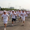 4.500 công nhân dệt may chạy bộ vì sức khỏe và an toàn lao động 