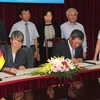 Đại diện Chính phủ Việt Nam và Đức ký kết ý định thư. (Ảnh: Đại sứ quán Đức)
