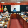 Hội nghị giao ban báo chí quý 1 do Tổng Liên đoàn lao động Việt Nam tổ chức. (AnhrL PV/Vietnam+)