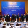 Lễ ra mắt Hội đồng Giáo dục nghề nghiệp ASEAN. (Ảnh: PV/Vietnam+)