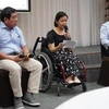 Trao đổi về việc giám sát việc thực thi Điều 27 của Công ước Liên hợp quốc về quyền của người khuyết tật. (Ảnh: PV/Vietnam+)