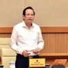Bộ trưởng Bộ Lao động-Thương binh và Xã hội Đào Ngọc Dung sẽ giữ chức Chủ tịch Ủy ban Quan hệ lao động. (Ảnh:PV/Vietnam+)