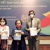 Công bố báo cáo “Tổng quan về Bình đẳng giới ở Việt Nam năm 2021”. (Ảnh: PV/Vietnam+)