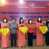 Khánh thành Ngôi nhà Ánh Dương tại Thanh Hoá. (Ảnh: PV/Vietnam+)