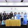 Ký kết chương trình hợp tác giữa Unilever Việt Nam và Hội Liên hiệp Phụ nữ Việt Nam (Ảnh: PV/Vietnam+)