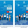 Sổ tay sức khoẻ cho người Việt Nam làm việc ở hai nước Nhật Bản và Hàn Quốc. (Ảnh: PV/Vietnam+)