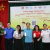 Phát động Chiến dịch quyên góp gây quỹ “Đồng hành cùng trẻ em nghèo, khuyết tật.” (Ảnh: PV/Vietnam+)