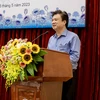 Thứ trưởng Bộ Giáo dục và Đào tạo Nguyễn Hữu Độ phát biểu tại hội nghị. (Ảnh: PV/Vietnam+)