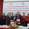 Hội Chữ thập Đỏ Việt Nam và Trung Quốc đã ký kết Biên bản ghi nhớ hợp tác giai đoạn 2023-2028. (Ảnh: Hội chữ thập đỏ Việt Nam)