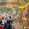 [Photo] Chợ hoa cổ nhất Hà Nội rực rỡ sắc màu những ngày cận Tết 