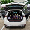 Mẫu xe Mazda CX-5 của thí sinh Ân Hoàng đã giành giải thưởng Best of Sound. (Ảnh: PV/Vietnam+) 