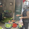 Một số mặt hàng rau xanh tăng nhẹ tại các chợ Hà Nội. (Ảnh: Minh Hiếu/Vietnam+)