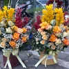 Hoa hồng ngoại nhập tăng giá mạnh trong ngày 8/3. (Ảnh: Thảo Nguyên/Vietnam+)