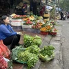 Nguồn cung thực phẩm tại các chợ trên địa bàn thành phố Hà Nội đang dồi dào, giá cả không có nhiều biến động. (Ảnh minh hoạ: Minh Hiếu/Vietnam+)