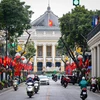 Khung cảnh bình yên của đường phố Thủ đô trong ngày 30 Tết