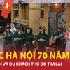 Tìm lại những 'Ký ức Hà Nội 70 năm' trên phố bích họa Phùng Hưng