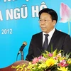 Ông Nghiêm Vũ Khải - Chủ tịch Hội hữu nghị Việt Nam-Nhật Bản (Ảnh: TTXVN)