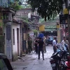 [Photo] Hiện trường vụ khống chế con tin tại khu tập thể Thanh Xuân