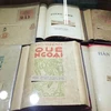 Trưng bày “Những cuốn sách vang bóng một thời” ở Hà Nội 