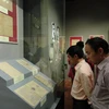 Triển lãm khai mạc sáng 28/8 tại Bảo tàng Lịch sử Quốc gia. (Ảnh: PV/Vietnam+)