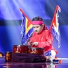 Nhật Minh tự làm mới mình trên sân khấu Giọng hát Việt nhí với tiết mục chèo. (Ảnh: BTC)