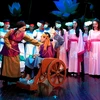 Vở kịch chuyển thể từ "Truyện Kiều" của Nguyễn Du. (Ảnh: Nhà hát Kịch Việt Nam)